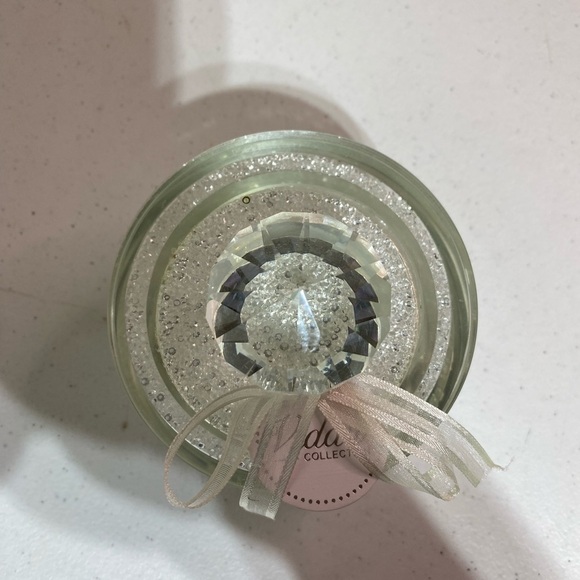 Vidali Collection Sparkling Glitter Crystal Jewelry Trinket Keepsake Box - Picture 9 of 10